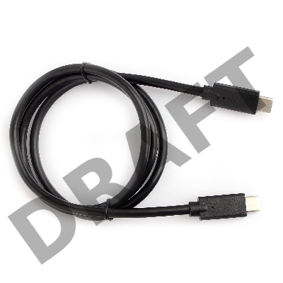 Кабель USB Cablexpert CCP-USB-CMCM2-1M, USB3.1 Type-C/Type-C, Gen.2, 10Gbit/s, 5A, 1м, пакет