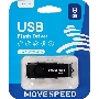 Накопитель USB2.0 8GB Move Speed M2 черный