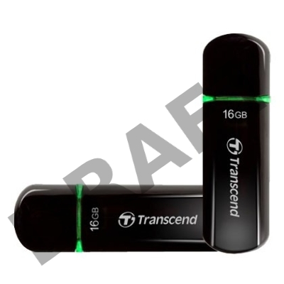 Флеш Диск Transcend 16Gb Jetflash 600 TS16GJF600 USB2.0 черный