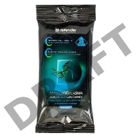 Чистящие салфетки Defender CLN 30202 ECO для экранов всех типов / мягкая упаковка / 20 шт / Россия.