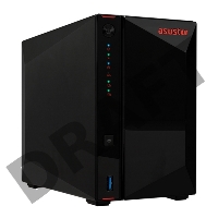 Сетевое хранилище ASUSTOR AS5202T 2-Bay NAS/Media player/Intel Celeron J4005 2.0GHz up to 2.7GHz (Dual-Core ), 2GB SO-DIMM DDR4, noHDD(HDD,SSD),/2x 2,5Gb (LAN)/3xUSB3.2,HDMI/4ip camera license ; 90IX0171-BW3S10