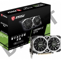 Видеокарта MSI PCI-E GTX 1650 VENTUS XS 4G OC nVidia GeForce GTX 1650 4096Mb 128bit GDDR5 1485/8000 DVIx1/HDMIx1/DPx1/HDCP Ret