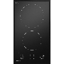 Варочная поверхность электрическая HANSA BHCS31116 / 30 x 51 см, стеклокерамика, 2 конфорки, черная