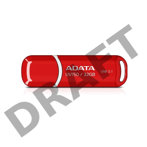 Флэш Диск ADATA Flash Drive 32Gb UV150 AUV150-32G-RRD {USB3.0, Red}