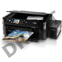 МФУ струйное Epson L850, 6-цветный струйный СНПЧ принтер/сканер/копир A4, 37 (38 цв) стр/мин, 5760x1440 dpi, подача: 100 лист., вывод: 50 лист., USB, картридер, печать фотографий, печать на CD/DVD, цветной ЖК-дисплей (старт.чернила - около 1800 фото форма
