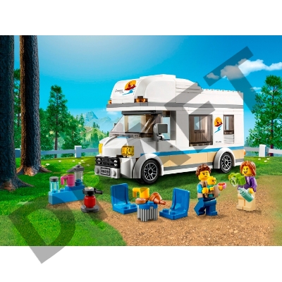Конструктор Lego City Great Vehicles Holiday Camper Van пластик (60283)