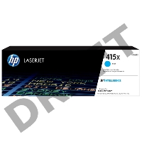 Тонер-картридж HP 415X W2031X голубой для HP HP LJ M454/MFP M479 (6000стр.)