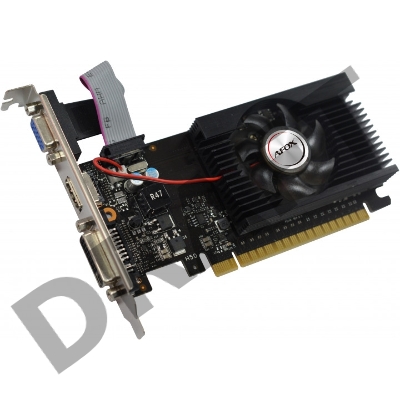 Видеокарта AFOX Geforce GT710 1GB DDR3 64Bit DVI HDMI VGA LP Single Fan