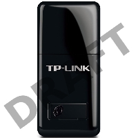 Сетевой адаптер TP-Link SOHO TL-WN823N Беспроводной USB мини адаптер 300Мбит/с стандарта N c кнопкой QSS(Realtec)