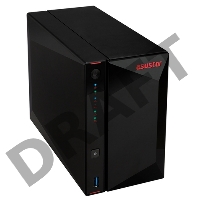 Сетевое хранилище ASUSTOR AS5202T 2-Bay NAS/Media player/Intel Celeron J4005 2.0GHz up to 2.7GHz (Dual-Core ), 2GB SO-DIMM DDR4, noHDD(HDD,SSD),/2x 2,5Gb (LAN)/3xUSB3.2,HDMI/4ip camera license ; 90IX0171-BW3S10