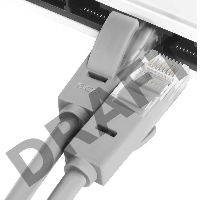 Патч-корд Greenconnect прямой 6.0m UTP кат.5e, серый, позолоченные контакты, 24 AWG, литой, GCR-LNC03-6.0m, ethernet high speed 1 Гбит/с, RJ45, T568B Greenconnect Патч-корд прямой 6.0m UTP кат.5e, серый, позолоченные контакты, 24 AWG, литой, GCR-LNC03-6.0