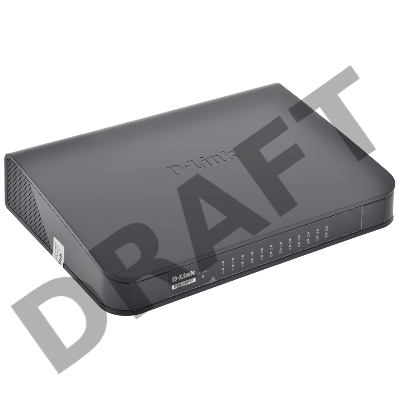 Сетевое оборудование D-Link DES-1024A/C1A/E1A/E1B Неуправляемый коммутатор с 24 портами 10/100Base-TX и функцией энергосбережения