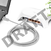 Патч-корд Greenconnect прямой 6.0m UTP кат.5e, серый, позолоченные контакты, 24 AWG, литой, GCR-LNC03-6.0m, ethernet high speed 1 Гбит/с, RJ45, T568B Greenconnect Патч-корд прямой 6.0m UTP кат.5e, серый, позолоченные контакты, 24 AWG, литой, GCR-LNC03-6.0