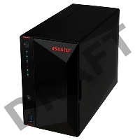 Сетевое хранилище ASUSTOR AS5202T 2-Bay NAS/Media player/Intel Celeron J4005 2.0GHz up to 2.7GHz (Dual-Core ), 2GB SO-DIMM DDR4, noHDD(HDD,SSD),/2x 2,5Gb (LAN)/3xUSB3.2,HDMI/4ip camera license ; 90IX0171-BW3S10