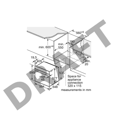 Встраиваемая духовка BOSCH HBG655BS1M Серия 8 60 х 60 см Нержавеющая сталь