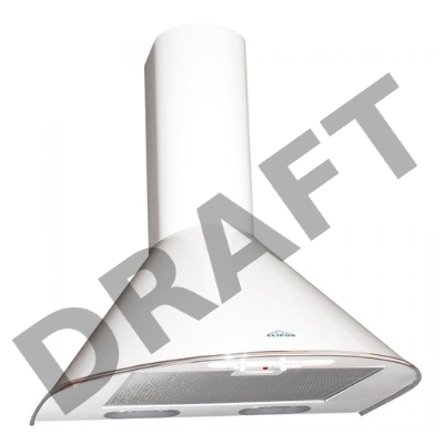 Вытяжка каминная Elikor Эпсилон 50П-430-П3Л белый/серебристый управление: ползунковое (1 мотор)