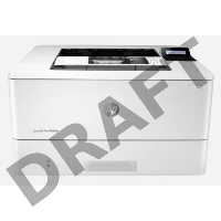 Принтер лазерный HP LaserJet Pro M404dn (A4, 1200dpi, 38ppm, 256Mb, Duplex, Lan, USB) (W1A53A)