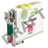 Картридж струйный Cactus CS-EPT0823 пурпурный для Epson Stylus Photo R270/290/RX590 (11,4ml)