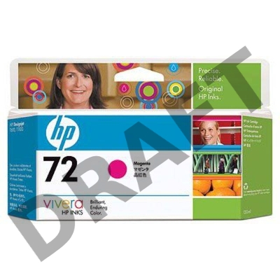 Картридж струйный HP №72 C9372A пурпурный для HP DJ T1100/T610 (130мл)