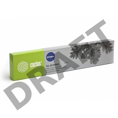 Картридж матричный Cactus CS-DFX9000 для Epson DFX9000, ресурс 12 000 000 зн, black