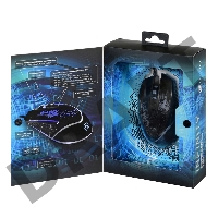 Мышь Oklick 888G черный оптическая (3200dpi) USB (6but)
