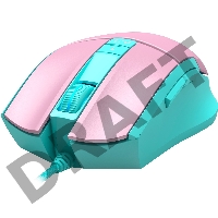 Мышь A4Tech Bloody L65 Max розовый/голубой оптическая (12000dpi) USB