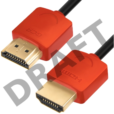 Greenconnect Кабель SLIM 0.3m HDMI 2.0, желтые коннекторы Slim, OD3.8mm, HDR 4:2:2, Ultra HD, 4K 60 fps 60Hz, 3D, AUDIO, 18.0 Гбит/с, 32/32 AWG, GCR-51602 Greenconnect Кабель SLIM 0.3m HDMI 2.0, желтые коннекторы Slim, OD3.8mm, HDR 4:2:2, Ultra HD, 4K 60 