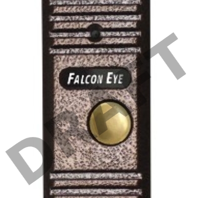 Вызывная панель Falcon Eye  FE-305C 4-х проводная; антивандальная накладная видеопанель; с ИК подветкой до 1м, матрица CMOS,  800 ТВл, 12В,  рабочий д    