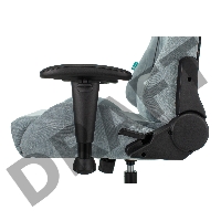 Кресло игровое Бюрократ VIKING KNIGHT LT28 FABRIC серо-голубой крестовина металл/пластик