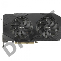 Видеокарта Asus  DUAL-RTX2060-O6G-EVO nVidia GeForce RTX 2060 6144Mb 192bit GDDR6 1365/14000 DVIx1/HDMIx2/DPx1/HDCP PCI-E Ret
