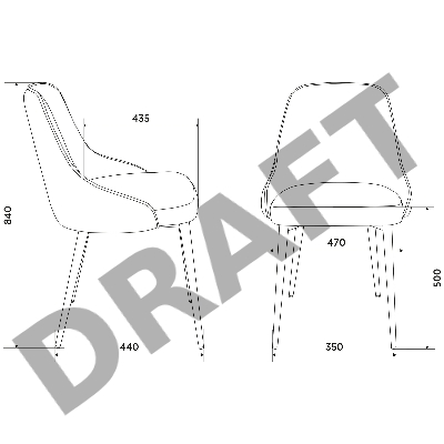 Стул для кухни Бюрократ KF-5 серо-голубой Light 28 металл черный на ножках (KF-5/LT28)