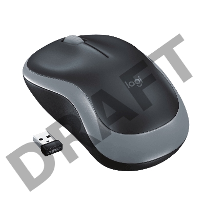 Мышь Mouse Logitech Wireless  M185 Swift Grey