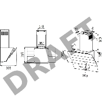 Наклонная вытяжка King 60 IG