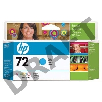 Картридж струйный HP №72 C9371A голубой для HP DJ T1100/T610 (130мл)