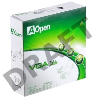 Кабель AOpen <ACG341AD-10M> монитор-SVGA card (15M-15M) 10м 2 фильтра