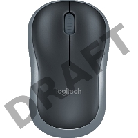 Мышь Logitech Wireless Mouse M185, Swift Grey