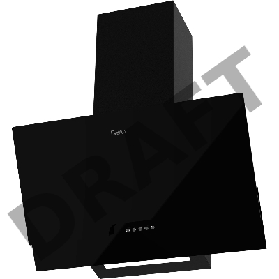 Наклонная вытяжка RIKKA 60 BG