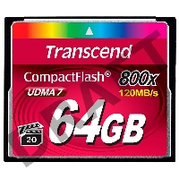 Флеш карта CF 64GB Transcend, 800X