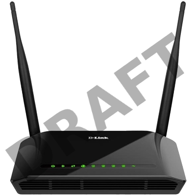 Роутер беспроводной D-Link DIR-620S/RU/B1A N300 черный