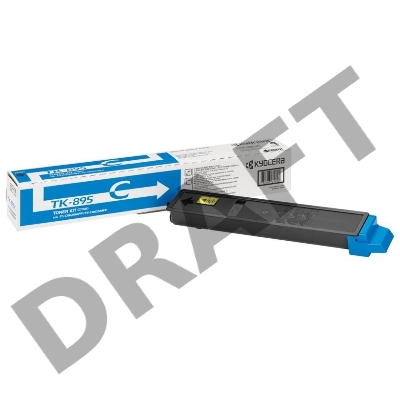 Тонер-картридж Kyocera TK-895C (1T02K0CNL0) голубой для FS-C8020MFP/C8025MFP/FS-C8520MFP/C8525MFP 6000 стр