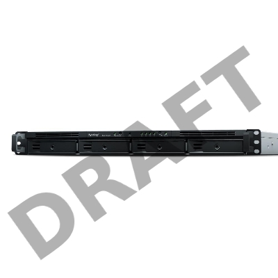 СХД стоечное исполнение 4BAY 1U NO HDD USB3 RS1619XS+ SYNOLOGY