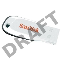 Флеш Диск Sandisk 16Gb Cruzer SDCZ50C-016G-B35W USB2.0 белый