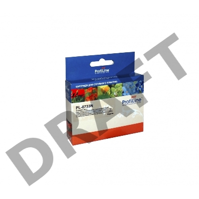 Картридж PL-0733N для принтеров Epson StylusCX3900/CX3905/CX4900/CX4905/CX5500/CX5501/CX5505/CX5510/CX5600/CX5900/CX6900F/CX7300/CX7310/CX8300/CX9300F/C79/C90/C92/C110/TX200/TX209/TX210/TX219/TX300F/TX400/TX410/TX419/TX550W/TX600FW Magenta водн ProfiLine