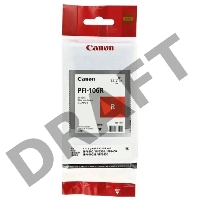 Картридж струйный Canon PFI-106 R красный для iPF6400/6450 (6627B001)