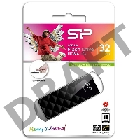 Флеш Диск Silicon Power 32Gb Ultima U03 SP032GBUF2U03V1K USB2.0 черный