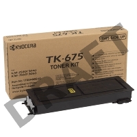 Тонер-картридж Kyocera TK-675 (1T02H00EU0) черный для KM-2540/2560/3040/3060 20000 стр.