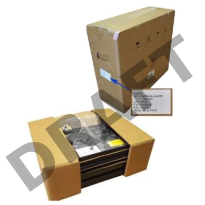 Шкаф настенный Next, 15U 550x450, стеклянная дверь, черный