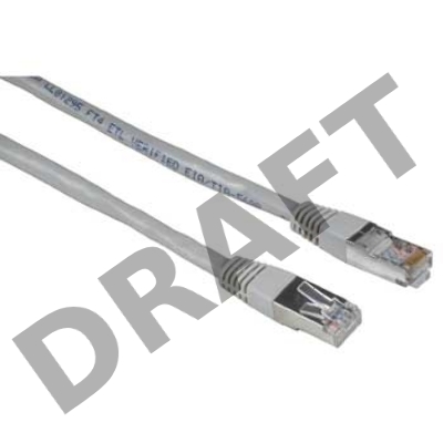 Патч-корд Hama H-30592 8p8c (RJ45) (m-m) CAT5e STP 3.0 м 1000 Мбит/с серый 