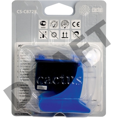 Картридж струйный Cactus CS-C8728 многоцветный для №28 HP DeskJet 3320/3325/3420/3425/3520/3535/3550