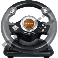 Руль DEFENDER CHALLENGE MINI 64351 {Руль+ педали, 10кн., 200мм.,USB}